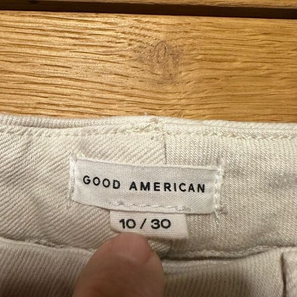 Good American good classic bone jeans 10 - Picture 4 of 9